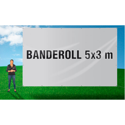 Banderoll 5x3 meter